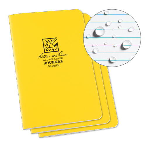 Carnet de notes, Couverture souple, Jaune, 48 Pages, 4-5/8" , 7"  Consource