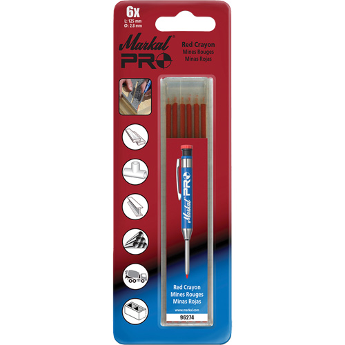 Recharge pour marqueur m&eacute;canique PRO Markal, 2,8 mm Consource