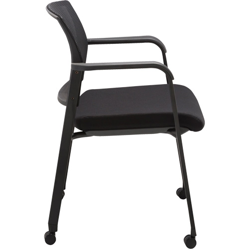 Chaise visiteur &agrave; roulettes s&eacute;rie Activ Consource