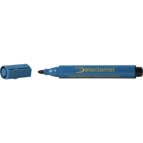 Detectable Whiteboard Marker, Black, Bullet Tip Consource