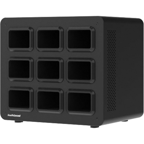 Base de poste de recharge KwikBoost EdgePower pour 9 batteries Consource
