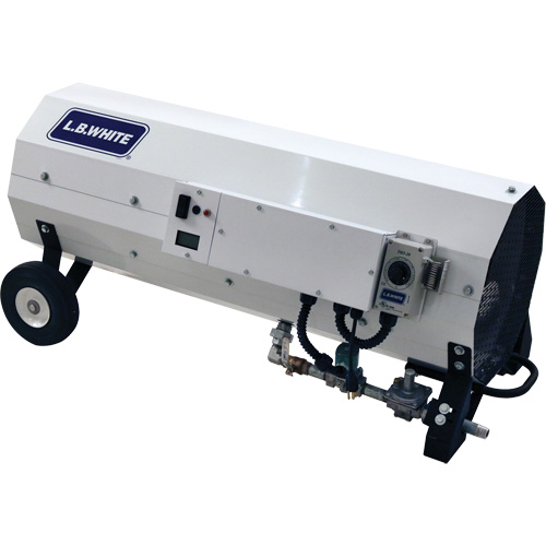 Boss 400DF Direct-Fired Portable Heater, Radiant Heat, Natural Gas, 400000 BTU/H Consource