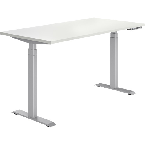 Table rectangulaire &agrave; hauteur r&eacute;glable Newland Consource