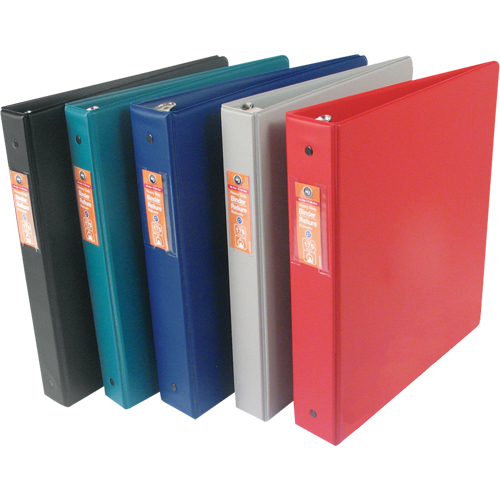 Cartables en vinyle, 11" x 8-1/2" x 2", Vert Consource