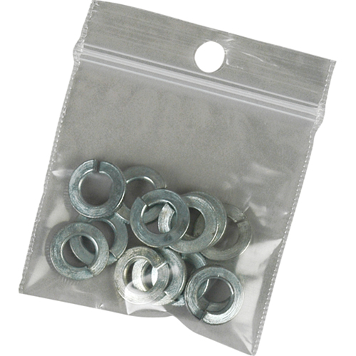 Poly Bags, Reclosable, 10" x 8", 4 mils Consource