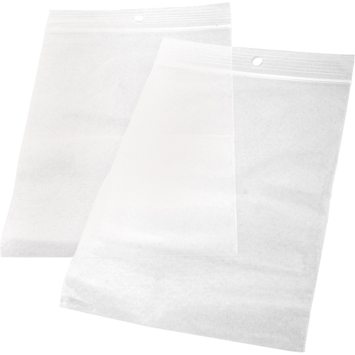 Zipper Storage Bags, Reclosable, 20" x 20", 2 mils Consource