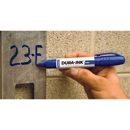 Dura-Ink&reg; Marker # 55, Blue, Chisel Tip Consource