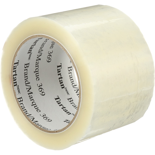 Ruban d'emballage Tartan, Adh&eacute;sif Thermofusible, 1,6 mil, 72 mm (3") x 100 m (330') Consource