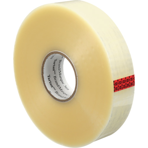 Tartan 369 Box Sealing Tape, Acrylic Adhesive, 1.6 mils, 48 mm (1-22/25") x 914 m (2998') Consource