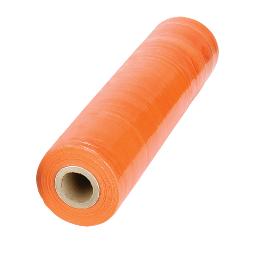 Stretch Wrap, 80 Gauge (20.3 micrometers), 18" x 1000', Orange Consource