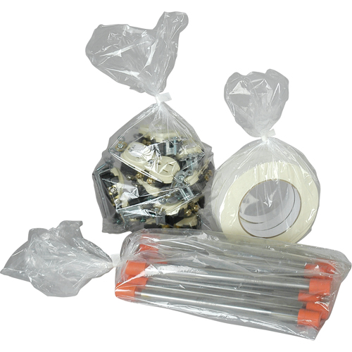 Poly Bags, Open Top, 18" x 7", 1 mils Consource