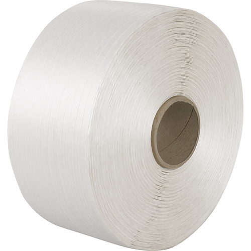 Feuillard en cordon li&eacute;, Cordon en polyester, 1/2" la x 3900' lo, Calibre Manuel Consource