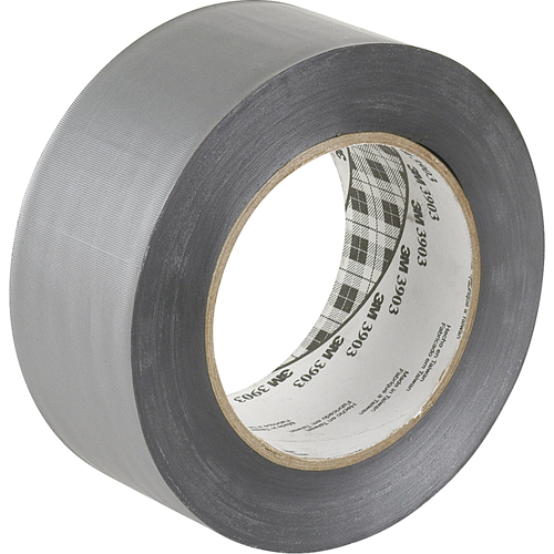 Rubans adh&eacute;sifs en vinyle 3903, 50 mm (2") la x 45,5 m (149,25') lo, 6,3 mils, Gris Consource