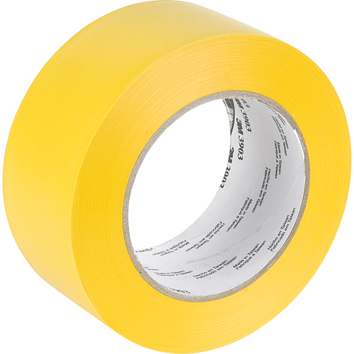 3903 Vinyl Duct Tape, 50 mm (2") W x 45.5 m (149.25') L, 6.3 mils, Yellow Consource