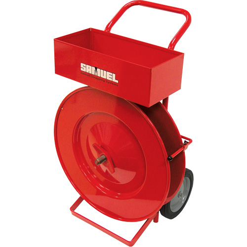 Distributeur de feuillards, Feuillard Polyester/Acier/Polypropyl&egrave;ne, Dia de noyau 16", largeur de rouleau 2,875" Consource