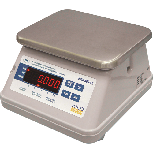 Digital Bench Top Scale With Dual Display, 5.5 lbs. / 2.5 kg Cap., 0.002 lbs. / 0.001 kg Graduations Consource