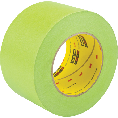 Scotch&reg; 233+ Masking Tape, 72 mm (3") x 55 m (180'), Green Consource