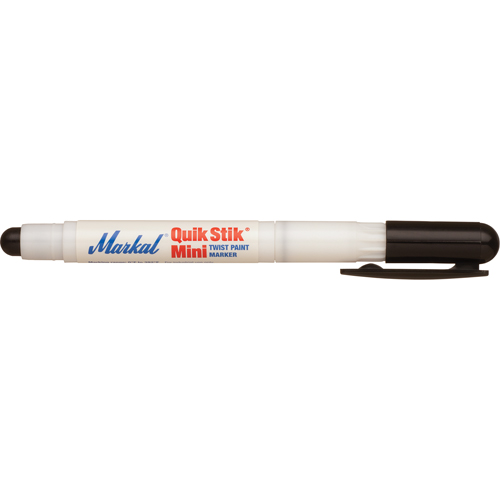 Mini marqueur de peinture Quik Stik, B&acirc;ton plein, Noir Consource