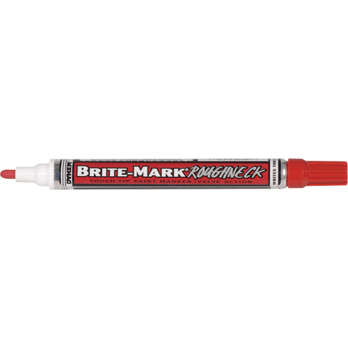 Marqueur RoughNeck Brite-Mark, Liquide, Rouge Consource
