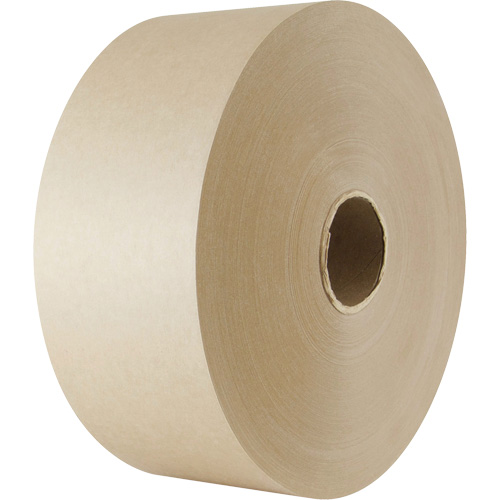 Ruban en papier activ&eacute; &agrave; l'eau, 102 mm (4") x 183 m (600'), Kraft Consource
