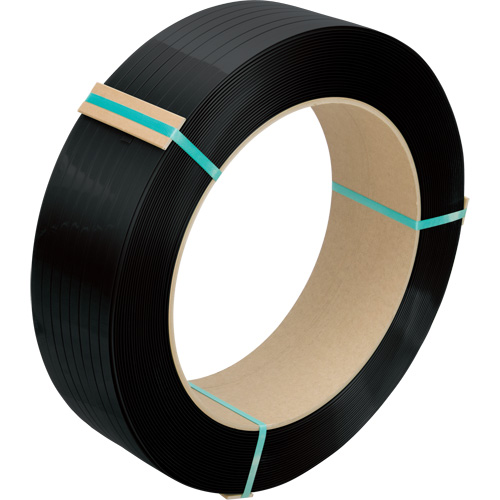 Strapping, Polyester, 1/2" W x 5800' L, Black, Manual Grade Consource