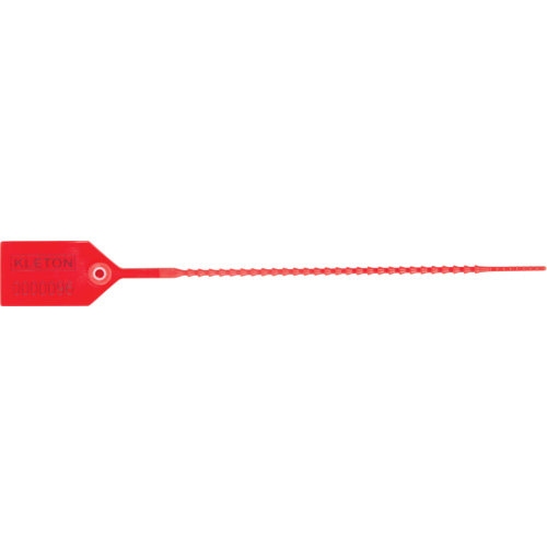 Scell&eacute; de s&eacute;curit&eacute; standard, 9", Plastique, Scell&eacute; en plastique Consource