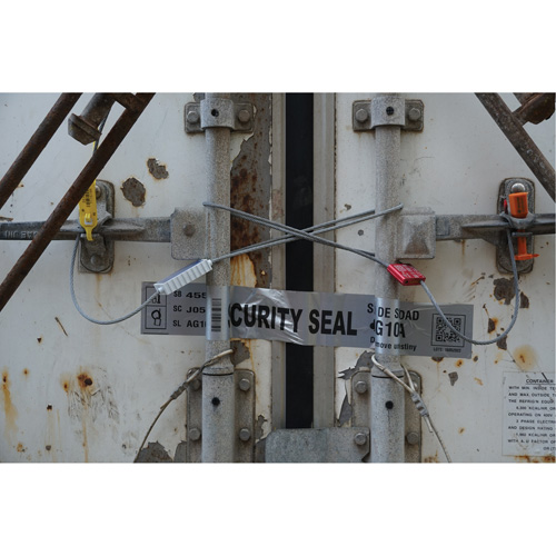 Scell&eacute;s de haute s&eacute;curit&eacute;, 12", M&eacute;tal, Scell&eacute; &agrave; c&acirc;ble Consource