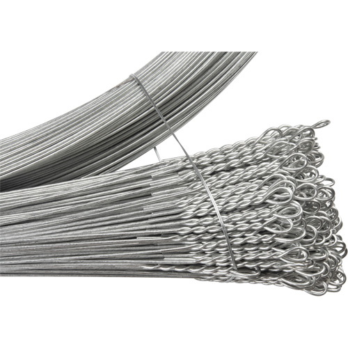 Fil de cerclage, Galvanis&eacute;, 13-1/2' lo, Cal. 13 Consource