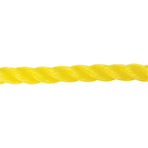 5/8" Braided Yellow Rope, Polypropylene, 200' Consource