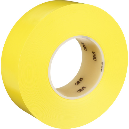 Durable Floor Marking Tape 971, 2" x 108', Vinyl, Yellow Consource