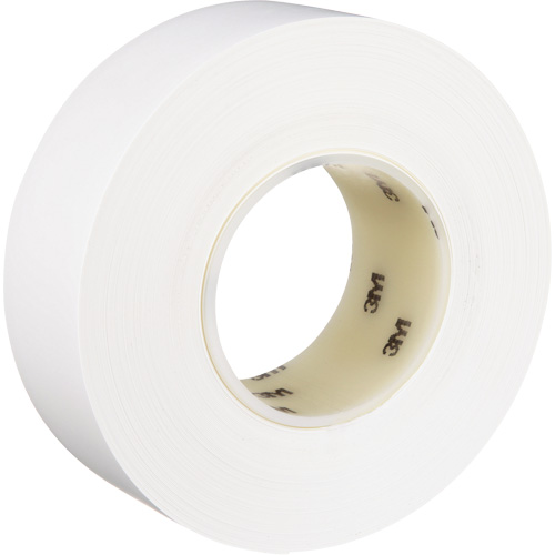 Durable Floor Marking Tape 971, 3" x 108', Vinyl, White Consource