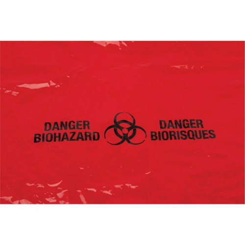 Waste Bags, Bio-Hazard, 38" L x 30" W, 2 mils Consource