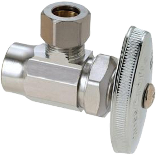 BrassCraft 1/2" Nominal Sweat Compressed Angle Valve Consource