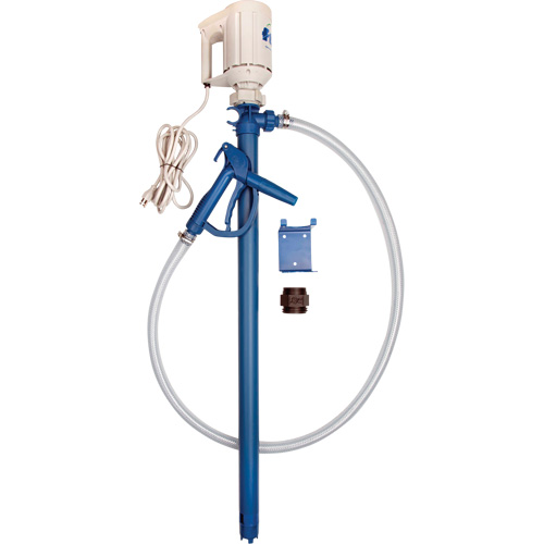 EFP-40 Drum Pump Kit with S1 Motor, Polypropylene/Stainless Steel Consource