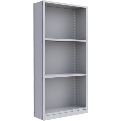 &eacute;l&eacute;ment de rayonnage Interlok, Acier, Sans boulons, Capacit&eacute; 800 lb, 36" la x 76" h x 24" p Consource