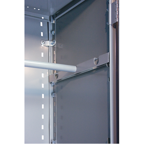 Support pour barre de suspension de rayonnage enclenchable Interlok Consource