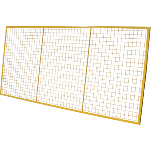 Pallet Back Rack Guards, 120" W x 48" H, 6" Brackets Consource