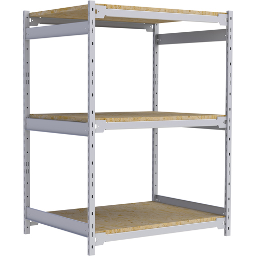 &eacute;tag&egrave;re-classeur de grande largeur, Acier, 3 Tablettes, 42" la x 32" p x 60" h Consource