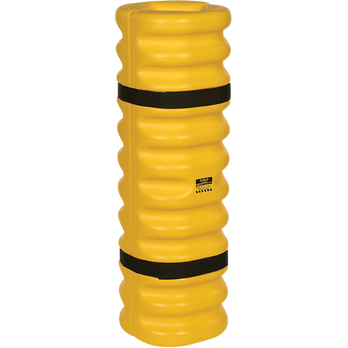 Protecteur de colonne, Ouverture int&eacute;rieure 4" x 6", 13" lo x 13" la x 42" h, Jaune Consource