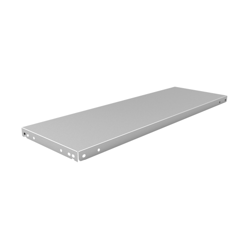Slotted Angle Shelf, Galvanized Steel, 36" W x 12" D Consource