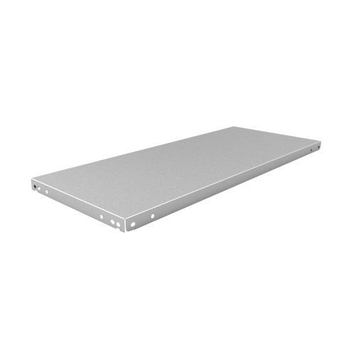 Tablette &agrave; corni&egrave;re perfor&eacute;e, Acier galvanis&eacute;, 36" la x 15" p Consource