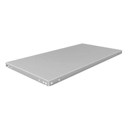 Slotted Angle Shelf, Galvanized Steel, 36" W x 18" D Consource