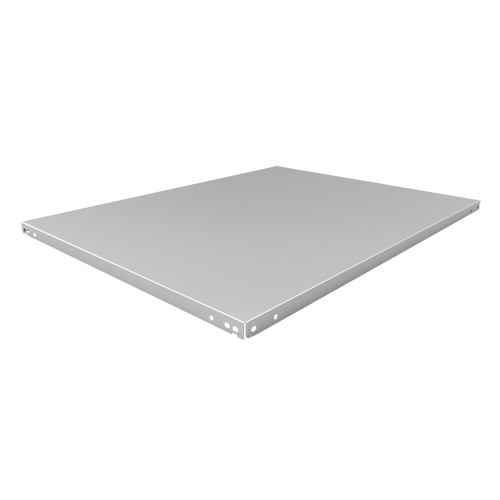 Tablette &agrave; corni&egrave;re perfor&eacute;e, Acier galvanis&eacute;, 42" la x 32" p Consource