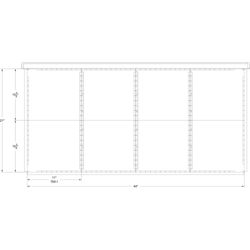 Cabinet d'entreposage &agrave; tiroirs int&eacute;gr&eacute; Interlok Consource