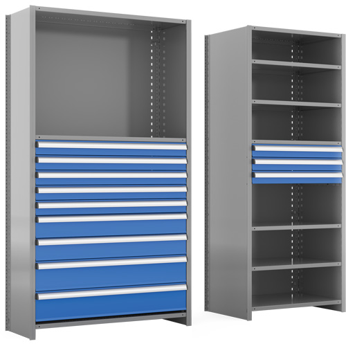 Cabinet d'entreposage &agrave; tiroirs int&eacute;gr&eacute; Interlok Consource