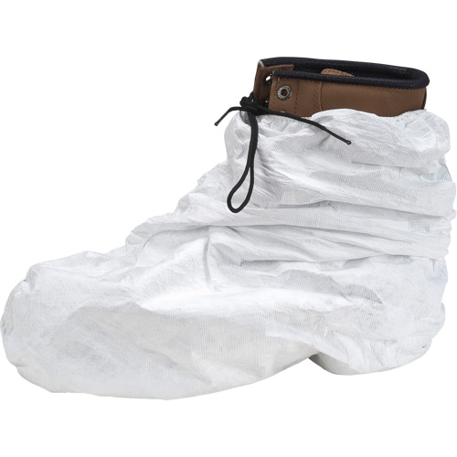 Tyvek&reg; 400 Shoe & Boot Cover, One Size, Polyethylene, White Consource