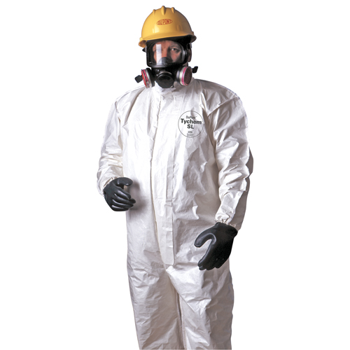 Tychem&reg; 4000 Coveralls, Large, White Consource