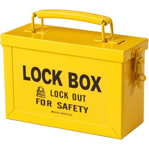 Coffret de s&eacute;curit&eacute; de groupe, Jaune Consource