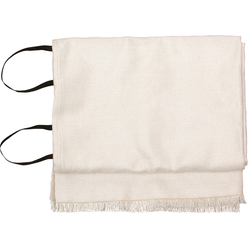Couvertures ignifuges d'urgence, Fibre de verre, 72"lo x 60"la Consource