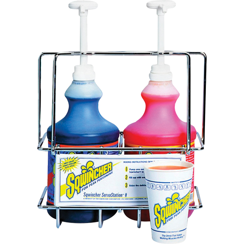 Support mural Sqwincher Servastations Consource